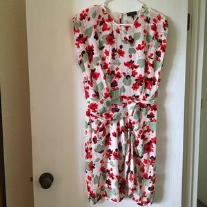 rag and bone pretty floral dress. Size 4.